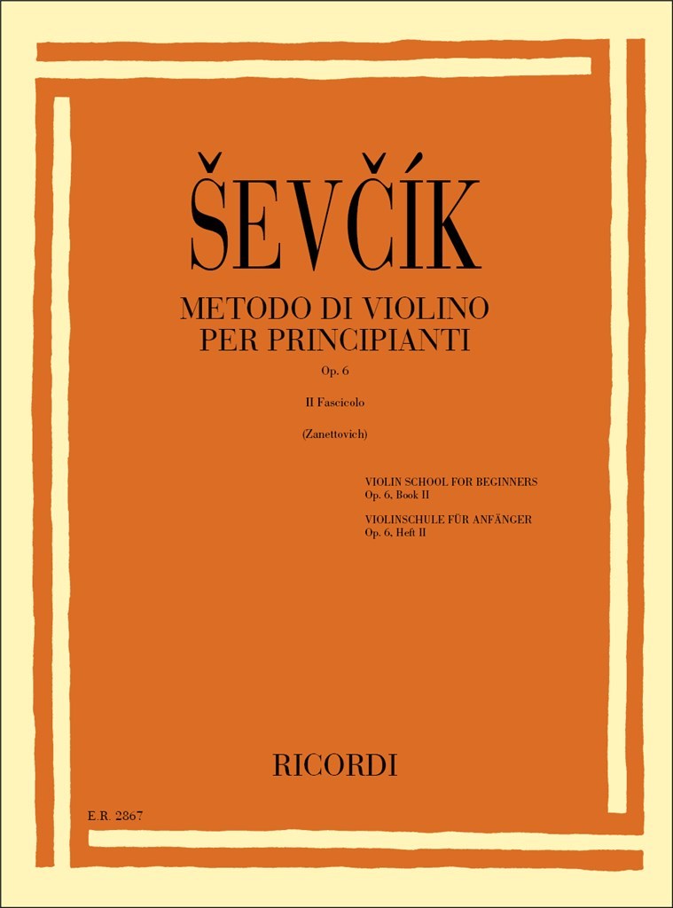 Metodo Di Violino Per Principianti Op. 6